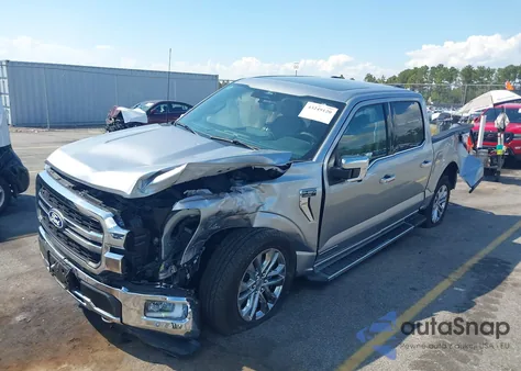 2024 Ford F-150 Lariat из США, поврежденный, VIN 1FTFW5LD2RFB53493